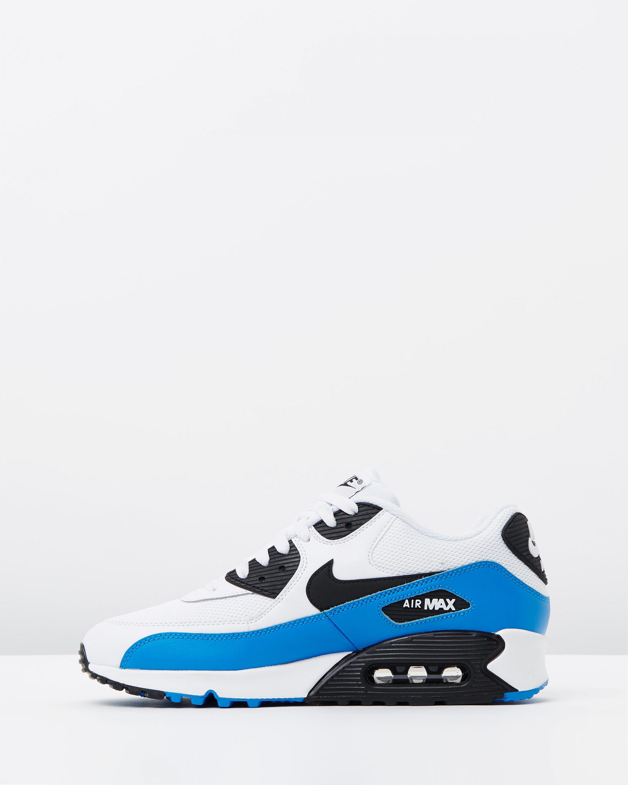 Nike Air Max 90 Essential Black White Photo Blue 3