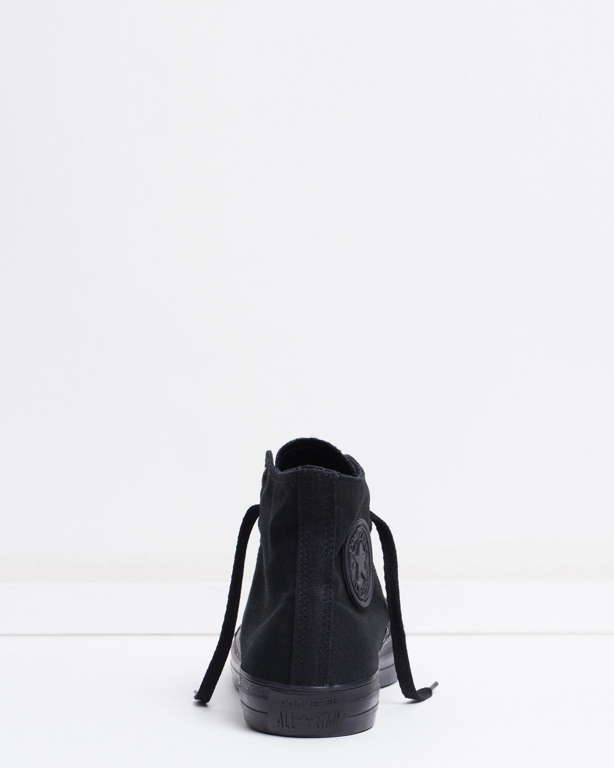 Converse Mens Chuck Taylor All Star Hi Black Monochrome 2 Converse Mens Chuck Taylor All Star Hi Black Monochrome 2