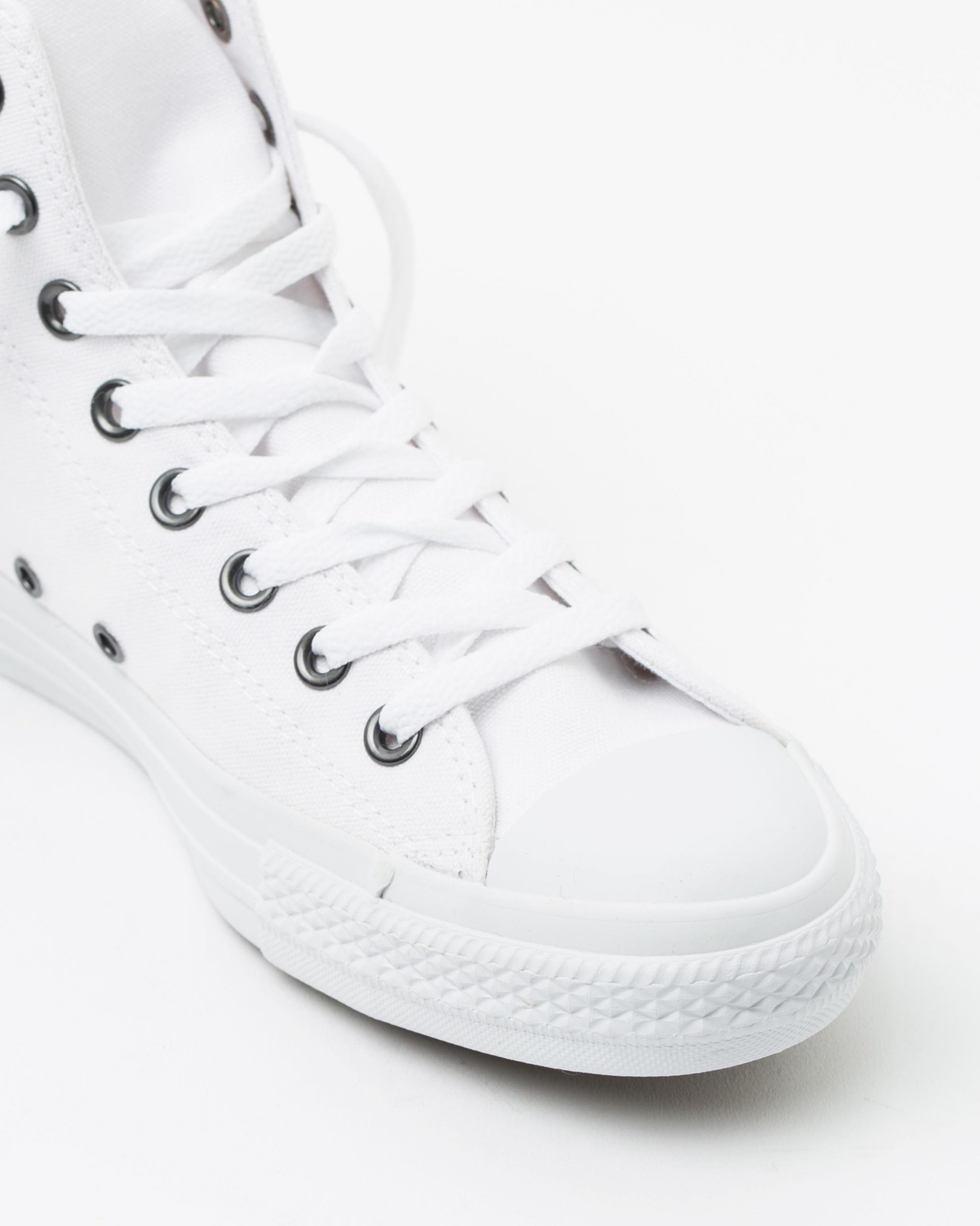 Converse Mens Chuck Taylor All Star Hi White Monochrome 4 Converse Mens Chuck Taylor All Star Hi White Monochrome 4